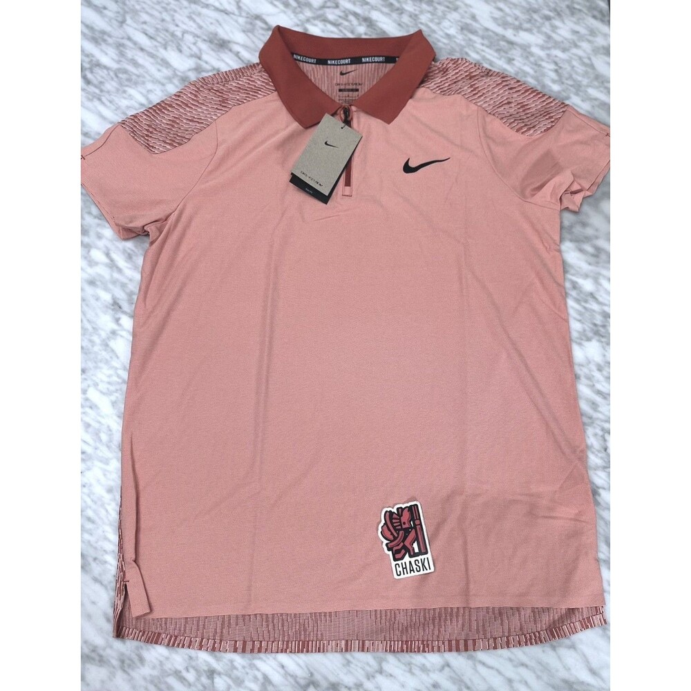 Nike Court Dri-Fit ADV Slam Tennis Jersey Polo top Men's XL FD5244-606 NEW